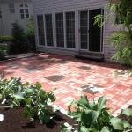 After patio repair and extension.
